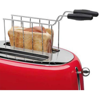 Smeg Sandwich-Zange TSSR01, Metall, Chrome/Schwarz, Small [E