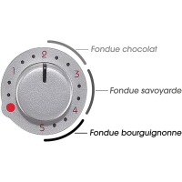 Lagrange, 349201, Fondue, Blanc/Rouge, 35 x 24 x 16,5 cm 5