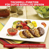 Tefal RE458812 Raclette Inox&Design für 10 Personen