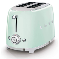 Smeg TSF01PGEU 50`s RETRO STYLE 2-SCHLITZ-TOASTER KOMPAKT, P