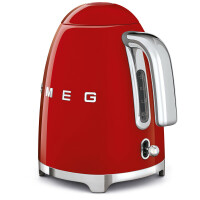 Smeg KLF03RDEU Wasserkocher 50s Retro Style, 1,7 L, Rot 3