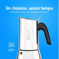 Bialetti 0007255 New Venus Espressokocher für alle Herd