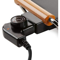 DOMO DO8308TP Elektro Teppan Yaki Tischgrill Schwarz 4