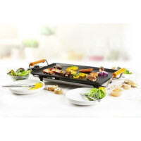 DOMO DO8308TP Elektro Teppan Yaki Tischgrill Schwarz 5