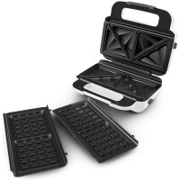 TEFAL SW701110 Snack XL Croque- und Waffelgerät, 850W, 