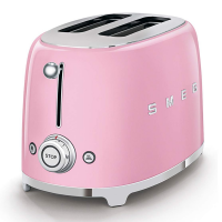 Smeg TSF01PKEU 50`s RETRO STYLE 2-SCHLITZ-TOASTER KOMPAKT, C