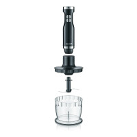 Graef HB502EU Stabmixer 800W Schneebesenaufsatz, Turbofunkti