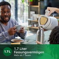 Philips HD9365/10 Conscious Collection Wasserkocher mit 100%