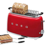 Smeg Brötchen-Röstaufsatz TSBW02, Metall, Chrome/s