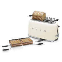 Smeg Brötchen-Röstaufsatz TSBW02, Metall, Chrome/s