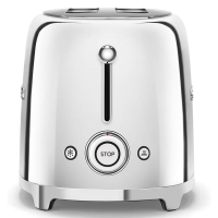 Smeg TSF01SSEU 50`s RETRO STYLE 2-SCHLITZ-TOASTER KOMPAKT, C