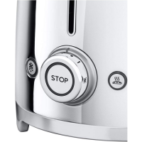 Smeg TSF01SSEU 50`s RETRO STYLE 2-SCHLITZ-TOASTER KOMPAKT, C