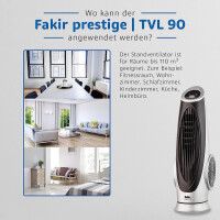 Fakir TVL90 Turmventilator 90W 2