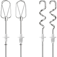 KRUPS 3 MIX 7000 Handmixer F60814 | 500W | ergonomischer Gri