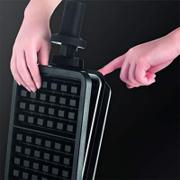 Krups FDD95D, Professionelles, Doppelwaffeleisen, 1200W, Sch