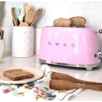 Smeg TSF02PKEU 50s Retro Style, 2-SCHLITZ-TOASTER, LANG, Cad