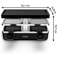 Tefal RE2308 Plug & Share Raclette 400 Watt 2 Pfänn