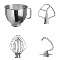 KitchenAid 5KSM125EFG 4,8L Küchenmaschine, matt-grau 3