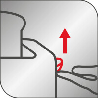 Tefal TL302110 1-Langschlitztoaster, weiss 6