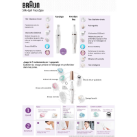 Braun SE830 Face Gesichtsreinigungsbürste und Epilierer