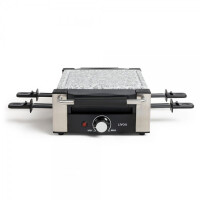 LIVOO DOC261 Raclette mit Stein für 4 Personen 20,8cmx1