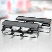 Rommelsbacher RC1600 Raclette Grill Kombi Set für 8 Per