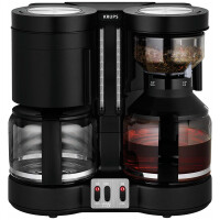 Krups KM850811 Duothek Doppel-Kaffeeautomat mit 2...