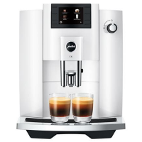 Jura 15438 E6 (EC) Kaffeevollautomat Piano White 2